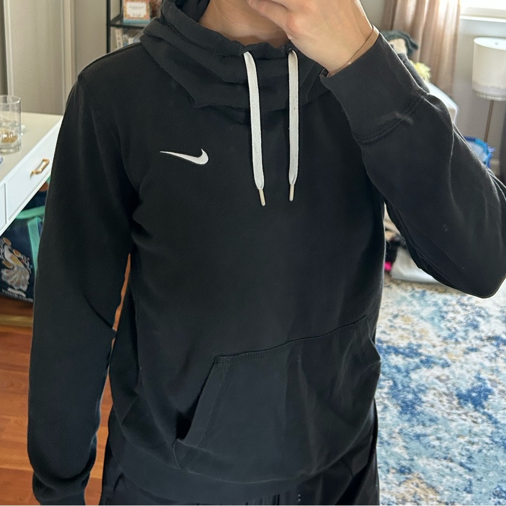 Nike Black hooded Sweatshirt